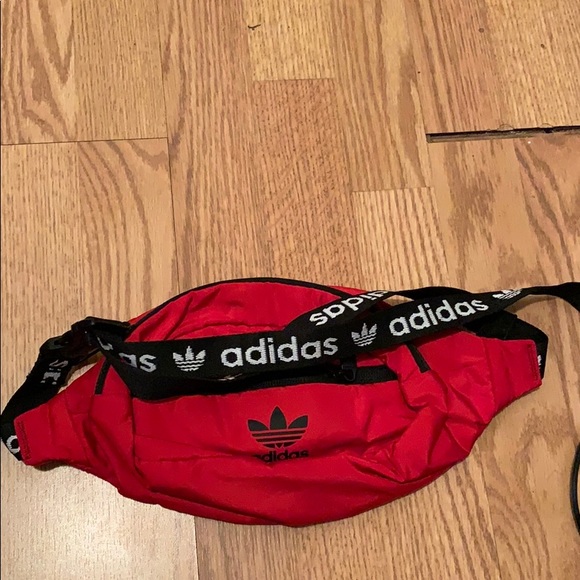 adidas national waist pack red